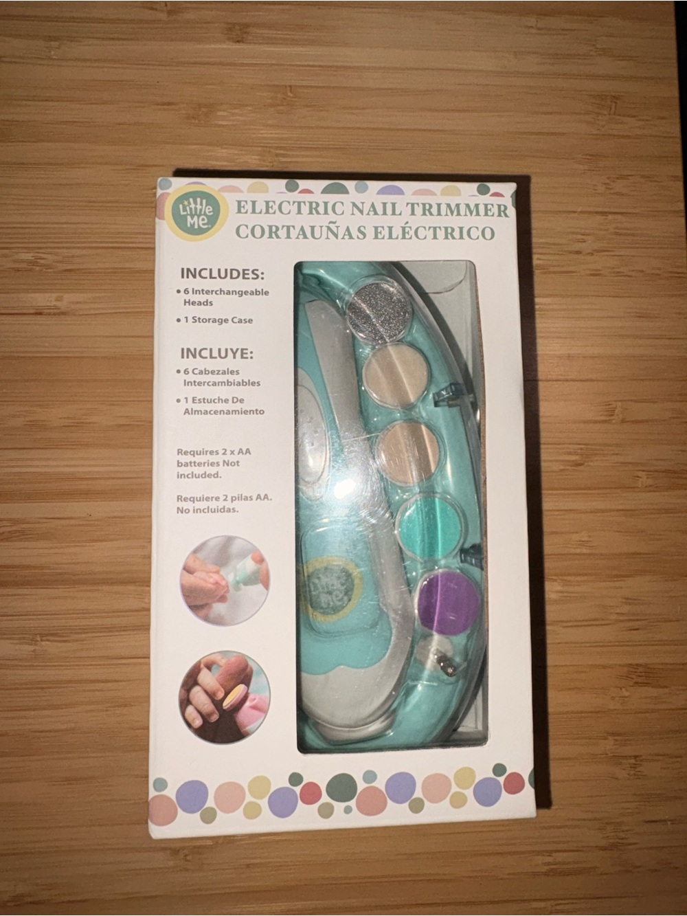 Baby Electric Nail File - Teal